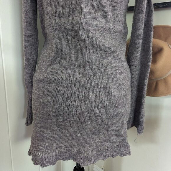 Odd Molly Alpaca Wool Fringe Cardigan Sweater sz MD EUC - Picture 8 of 14